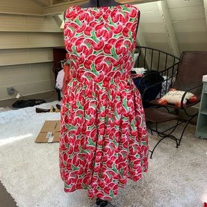 Sweet Summer Watermelon Dress
